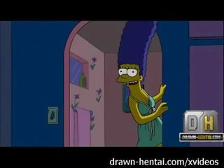 Simpsons seks wideo - dorosły film noc